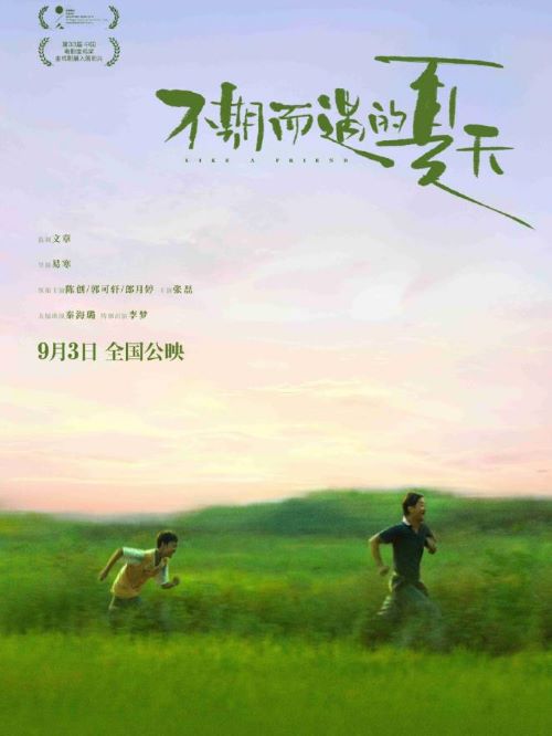 娱乐营销公司,广告植入公司,电影广告植入公司,不期而遇的夏天电影广告植入13466609726万事成传媒,留守少年易水生来到镇上读书，懦弱的他每天被同学欺负。一次偶然的相遇，以回收废品为生的黄四毛帮他出头教训了欺负他的同学，从此易水生黏上了黄四毛，两人逐渐成为彼此唯一的朋友。